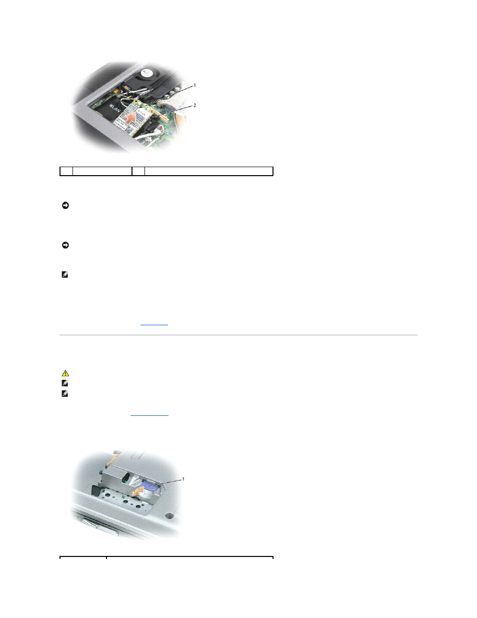 Subscriber identity module (sim) card (optional) | Dell Latitude D830 (Early 2007) User Manual | Page 35 / 45