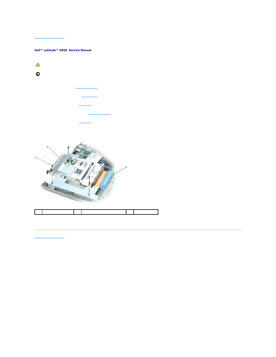 Pc card reader | Dell Latitude D830 (Early 2007) User Manual | Page 40 / 45