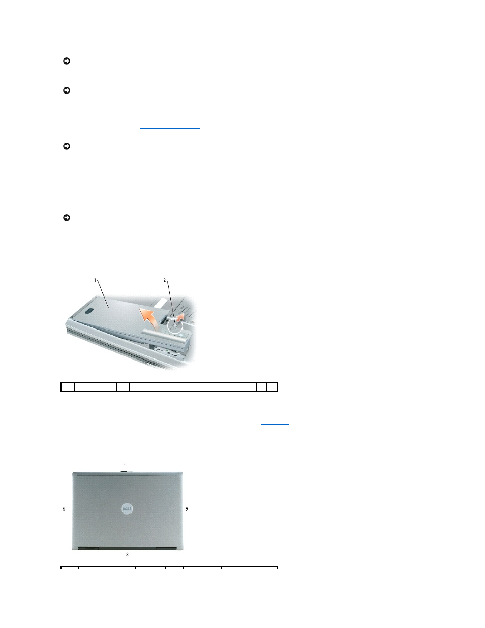 Computer orientation | Dell Latitude D830 (Early 2007) User Manual | Page 5 / 45