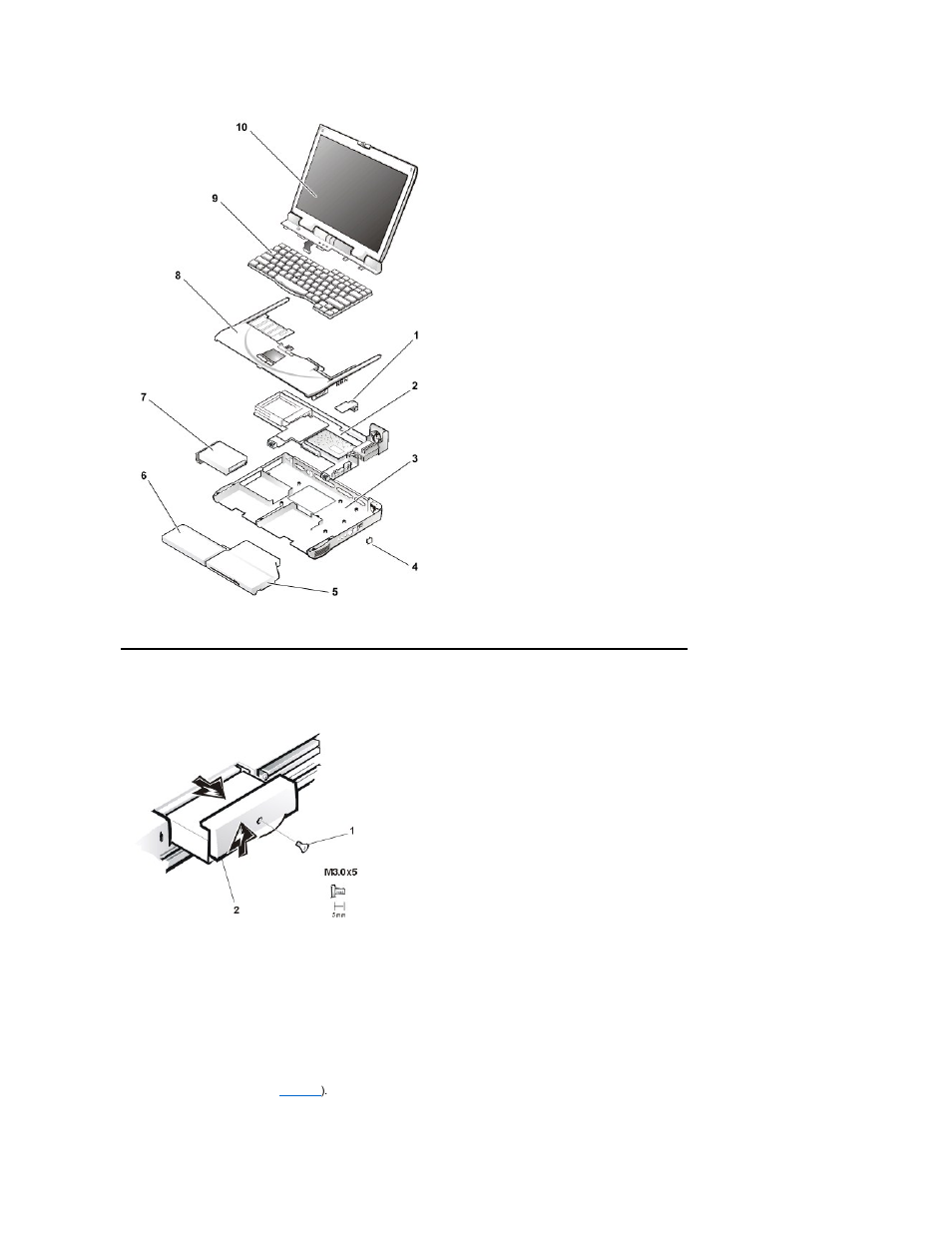 Hard-disk drive assembly | Dell Inspiron 3800 User Manual | Page 49 / 93