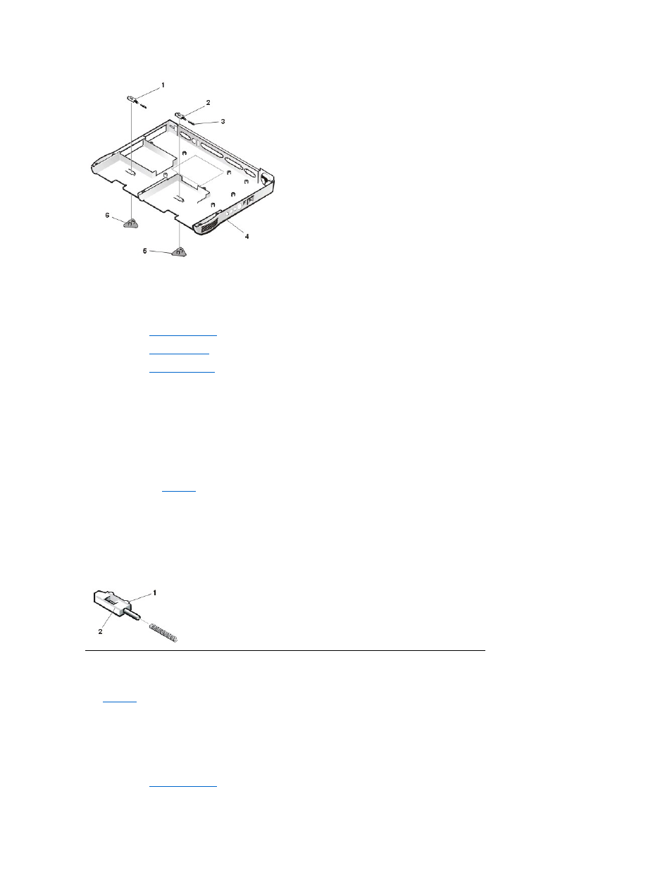 Modem assembly | Dell Inspiron 3800 User Manual | Page 63 / 93