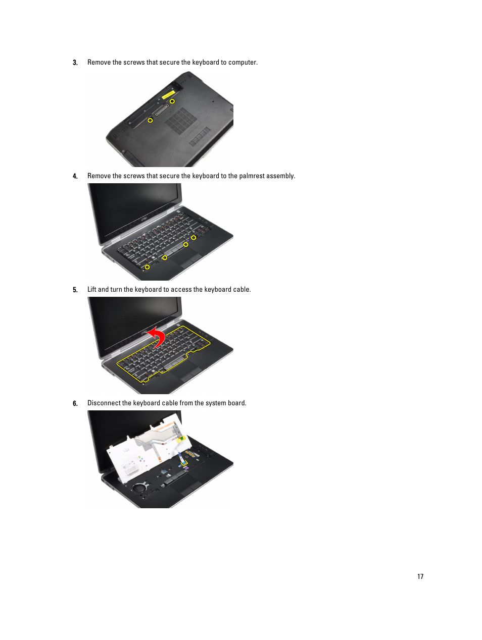Dell Latitude E6430 ATG (Mid 2012) User Manual | Page 17 / 87