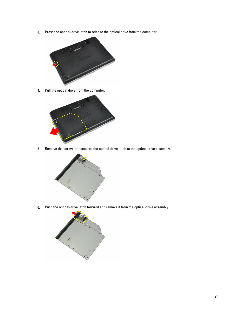 Dell Latitude E6430 ATG (Mid 2012) User Manual | Page 21 / 87