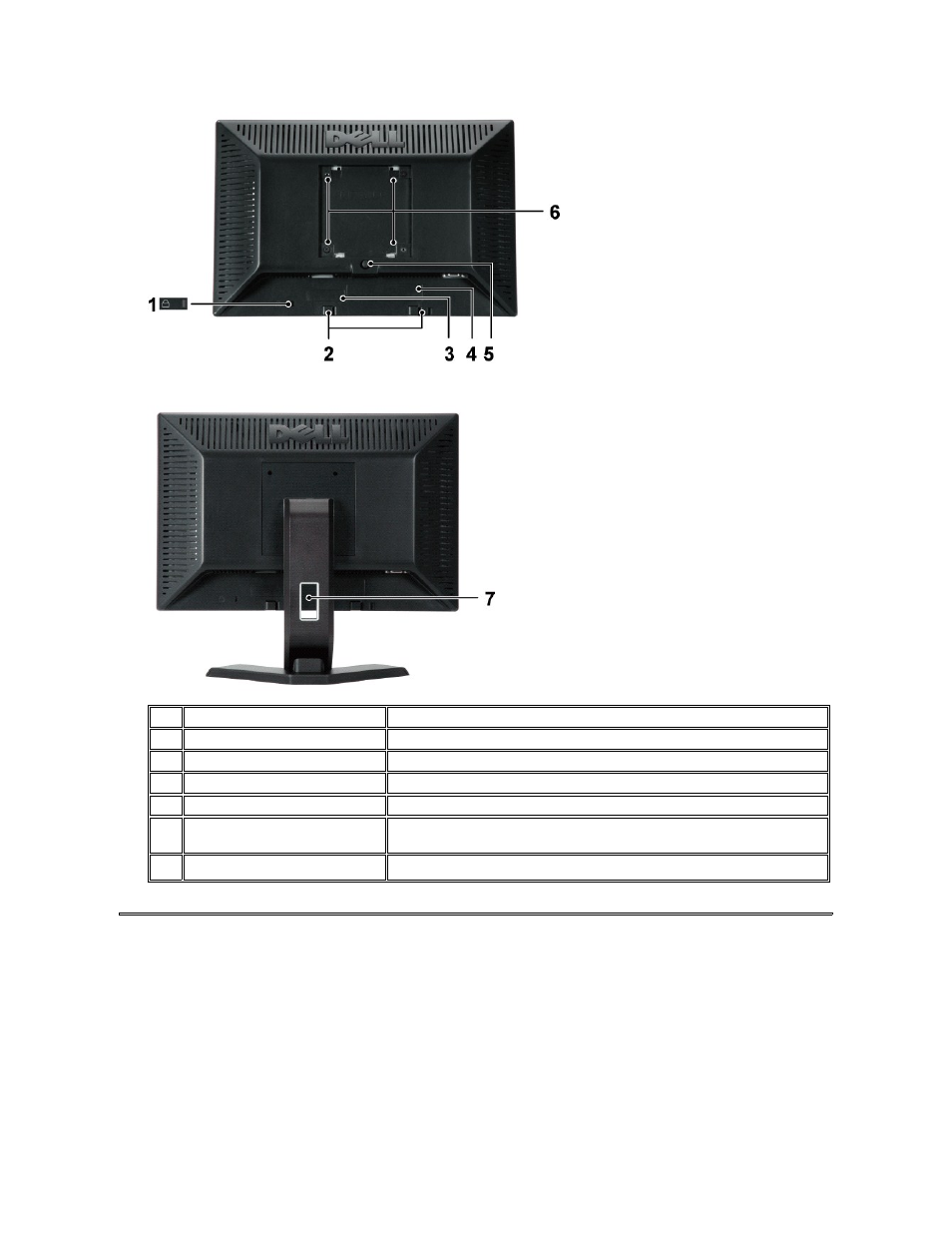 Side view | Dell E178WFP Monitor User Manual | Page 3 / 39