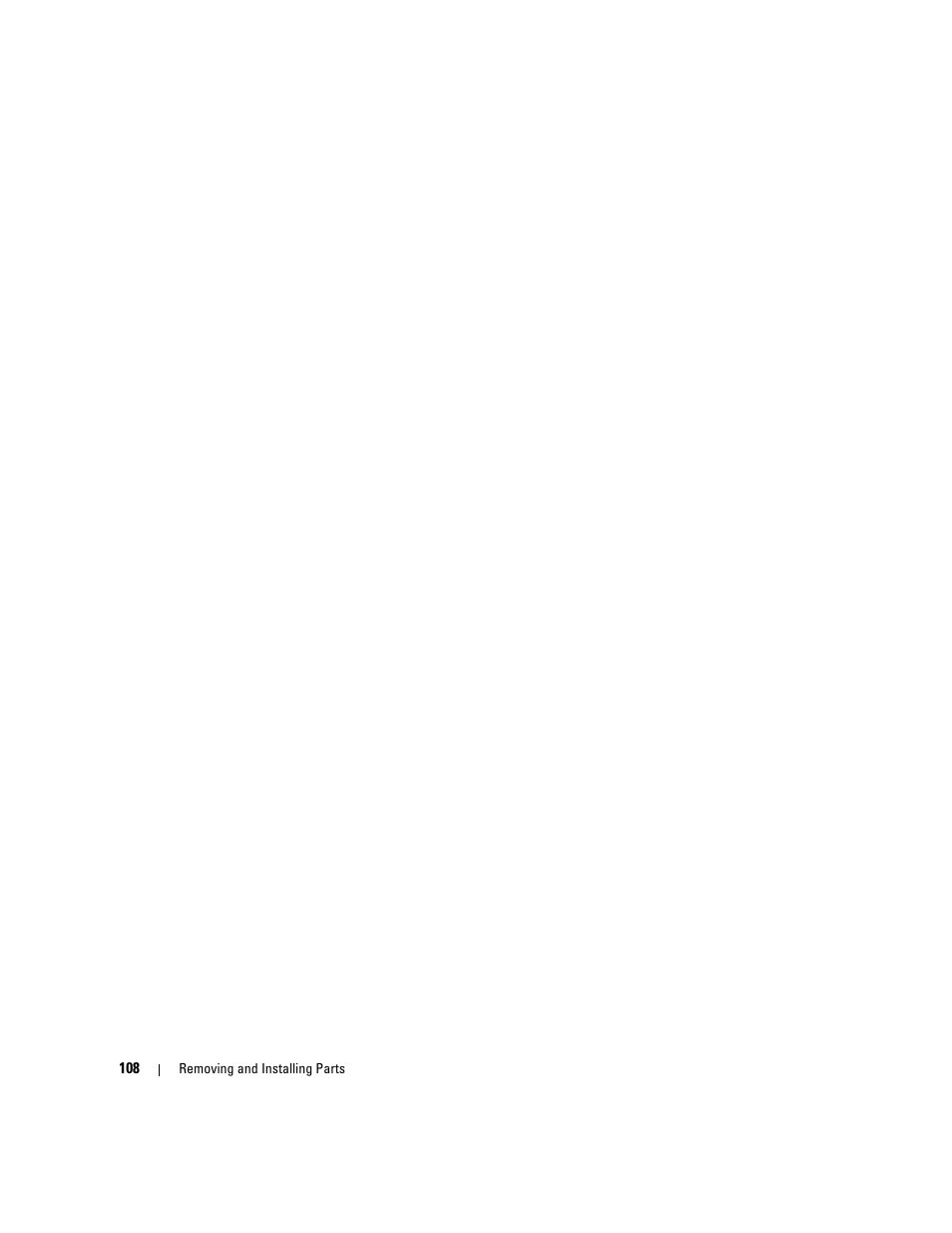 Dell Dimension E520 User Manual | Page 108 / 162