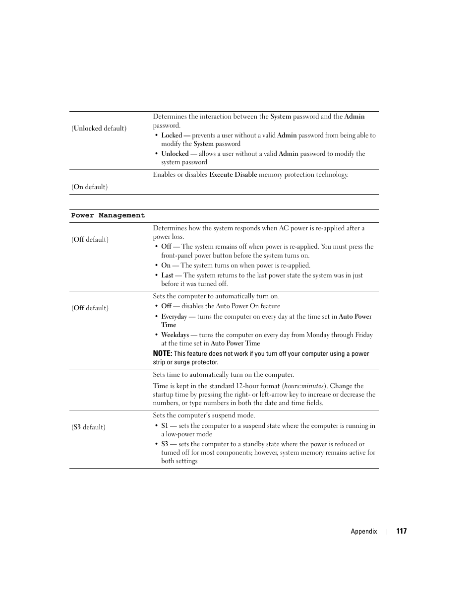 Dell Dimension E520 User Manual | Page 117 / 162