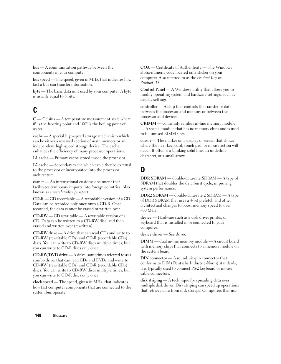 Dell Dimension E520 User Manual | Page 148 / 162
