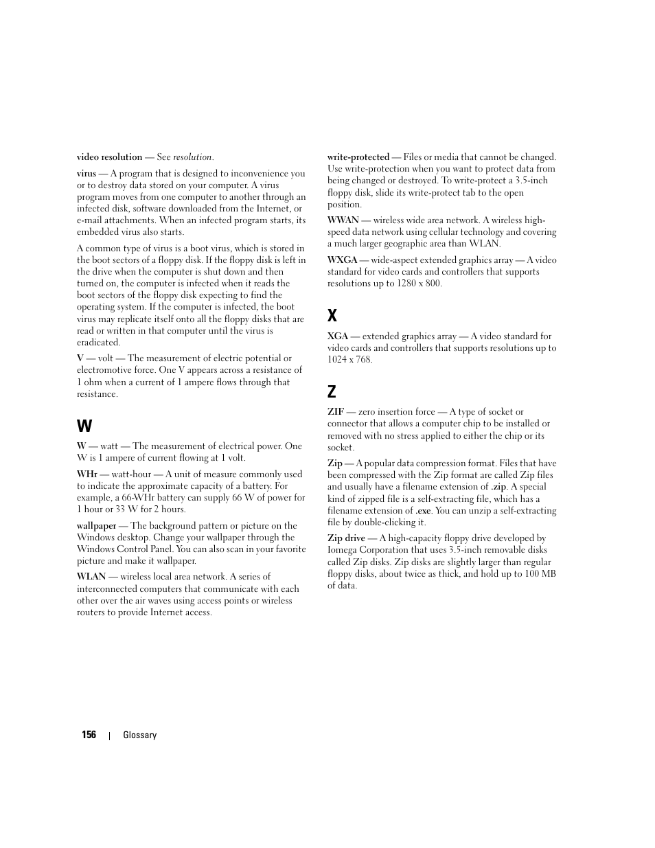 Dell Dimension E520 User Manual | Page 156 / 162