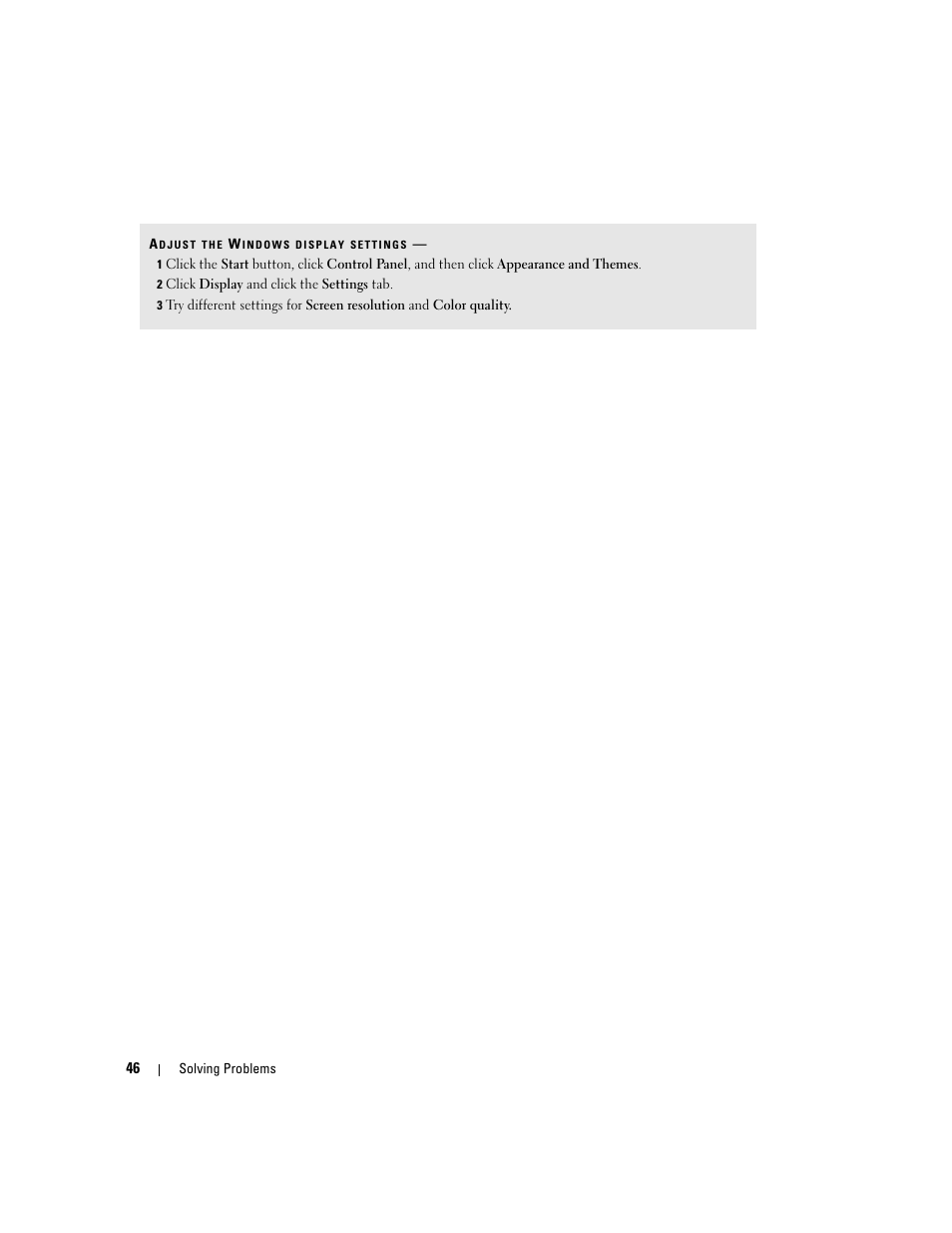 Dell Dimension E520 User Manual | Page 46 / 162