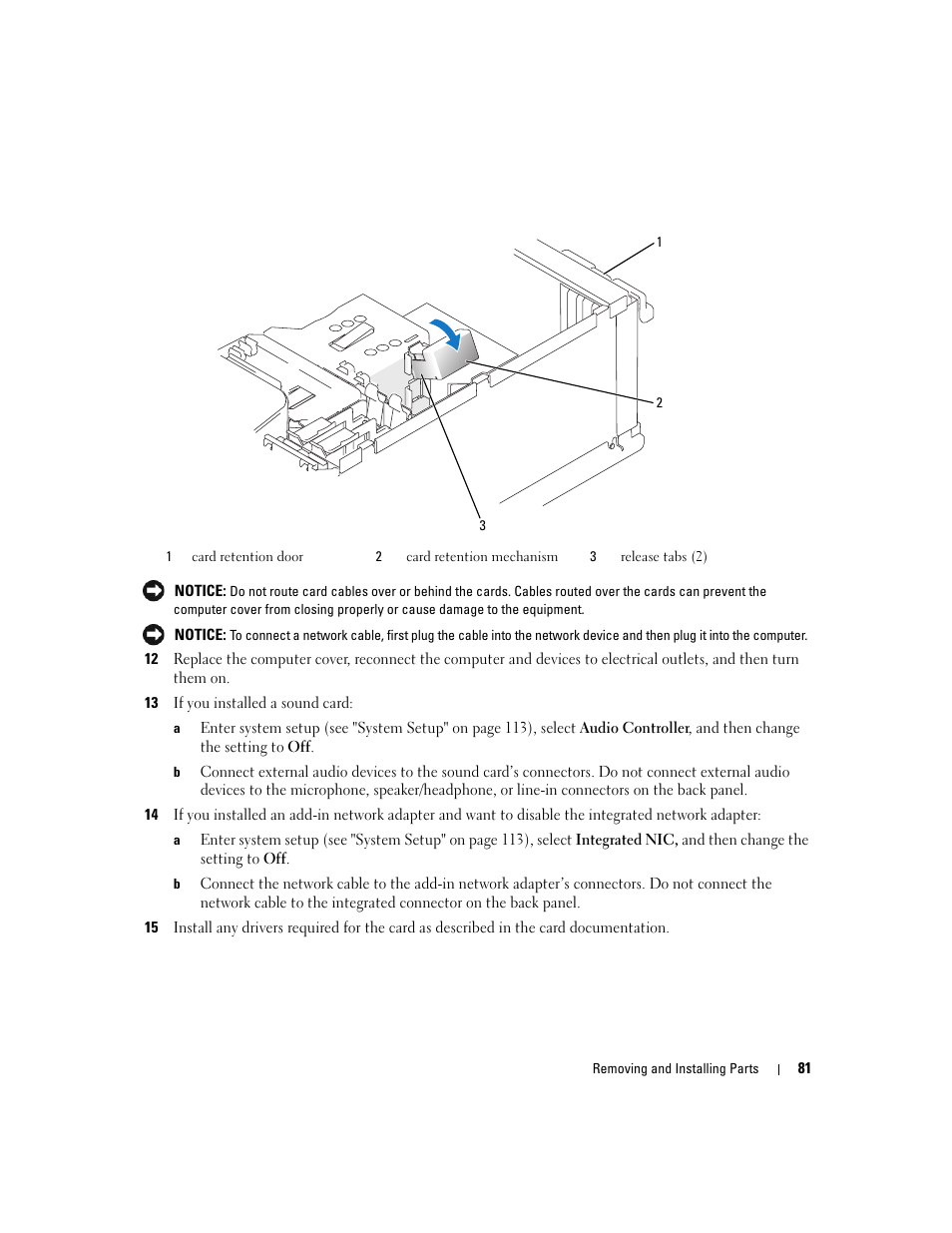 Dell Dimension E520 User Manual | Page 81 / 162