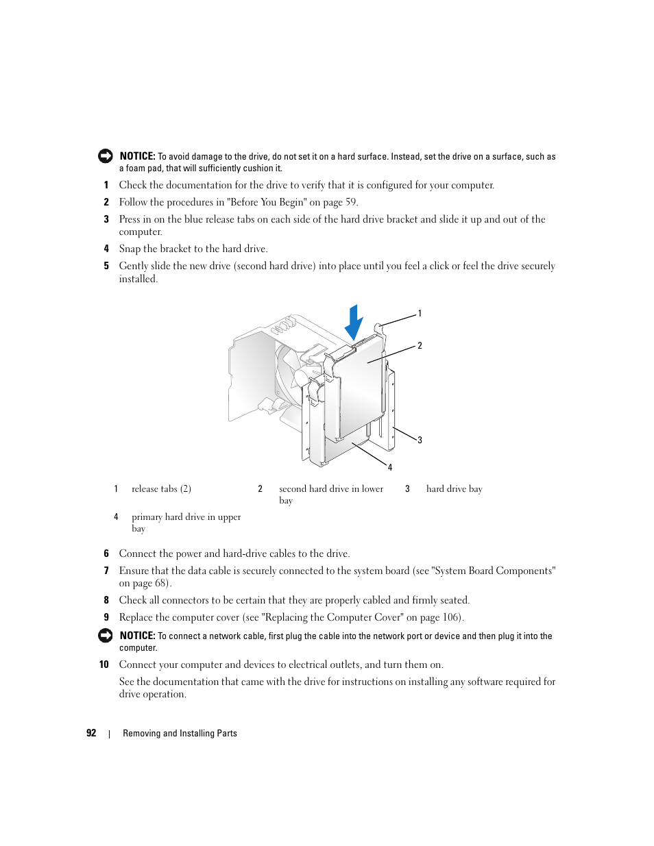 Dell Dimension E520 User Manual | Page 92 / 162