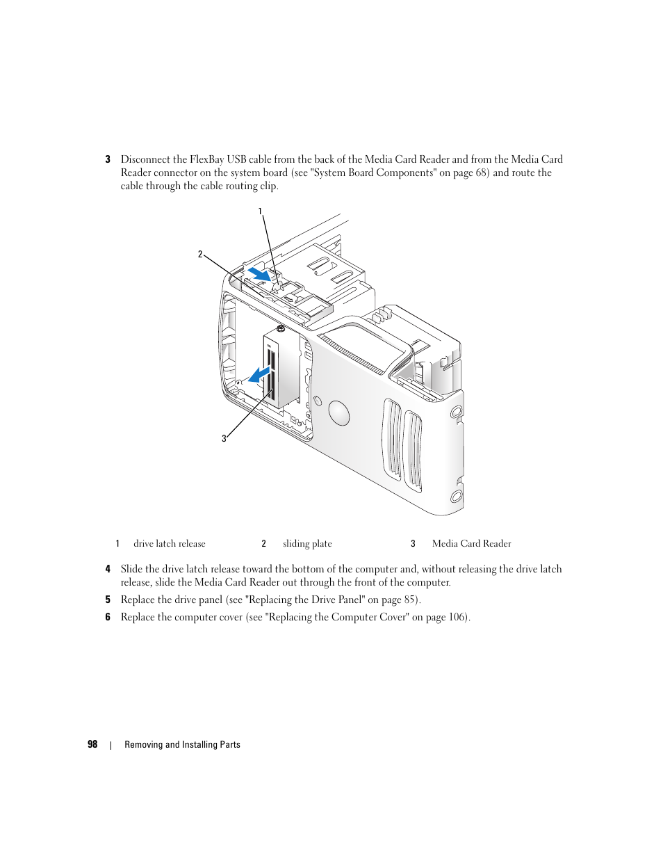 Dell Dimension E520 User Manual | Page 98 / 162