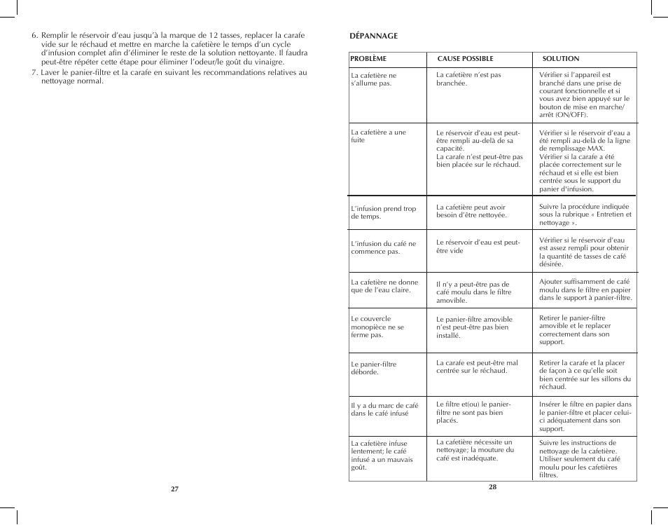 Black & Decker DCM100W User Manual | Page 15 / 19