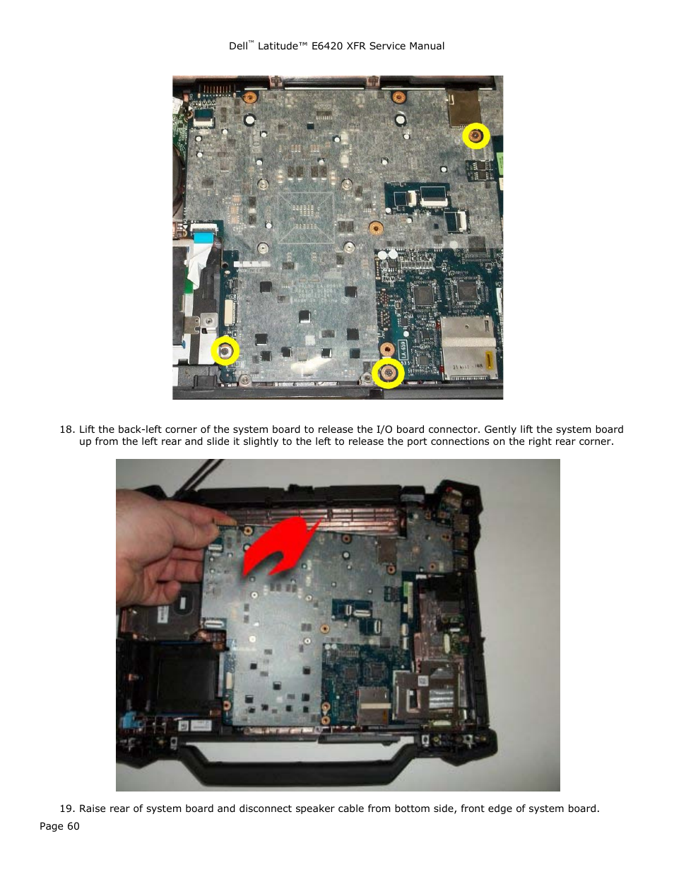 Dell Latitude E6420 XFR (Early 2011) User Manual | Page 60 / 81