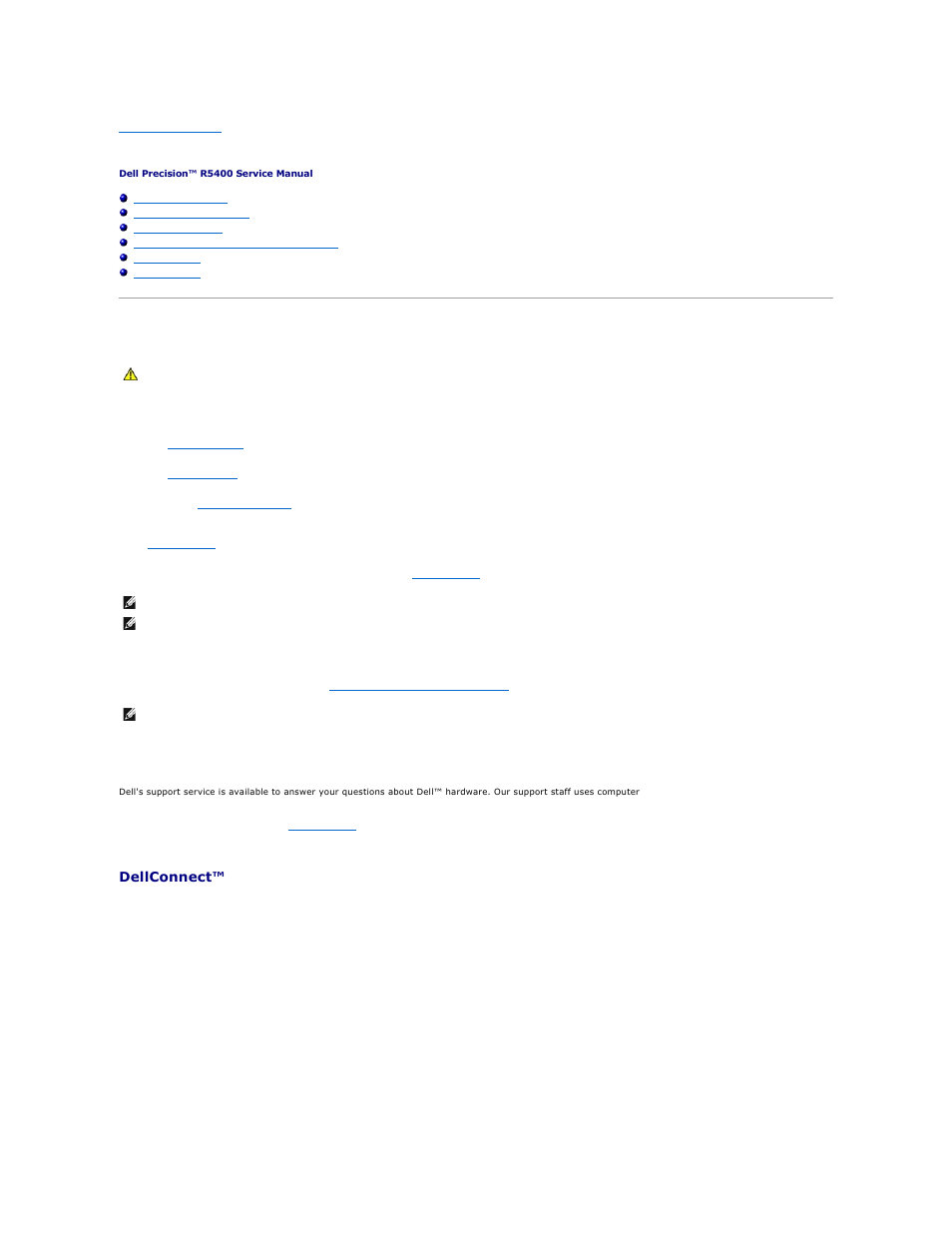 Getting help, Obtaining assistance, Technical support and customer service | Dellconnect, Online services | Dell Precision R5400 (Mid 2008) User Manual | Page 22 / 64