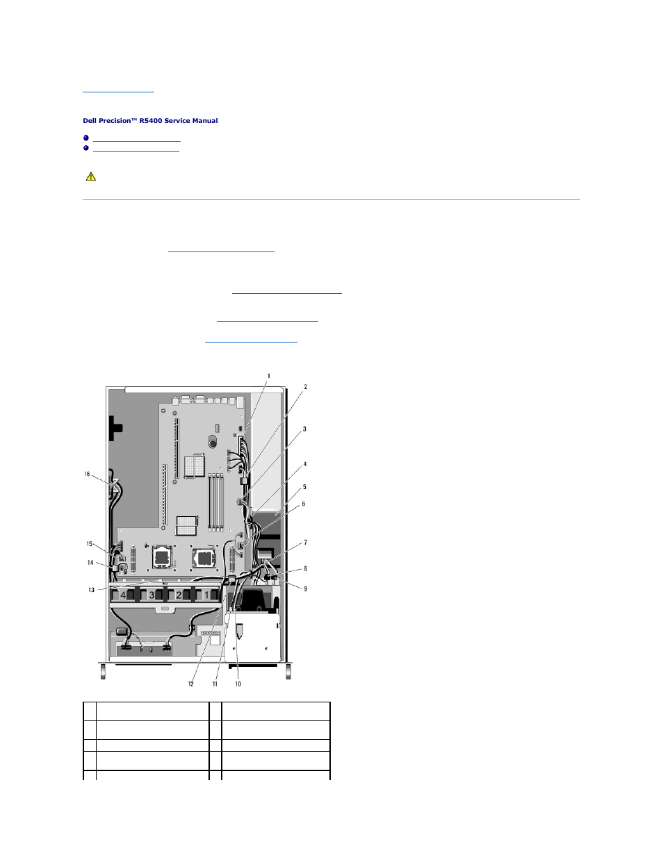 System board, Removing the system board | Dell Precision R5400 (Mid 2008) User Manual | Page 45 / 64