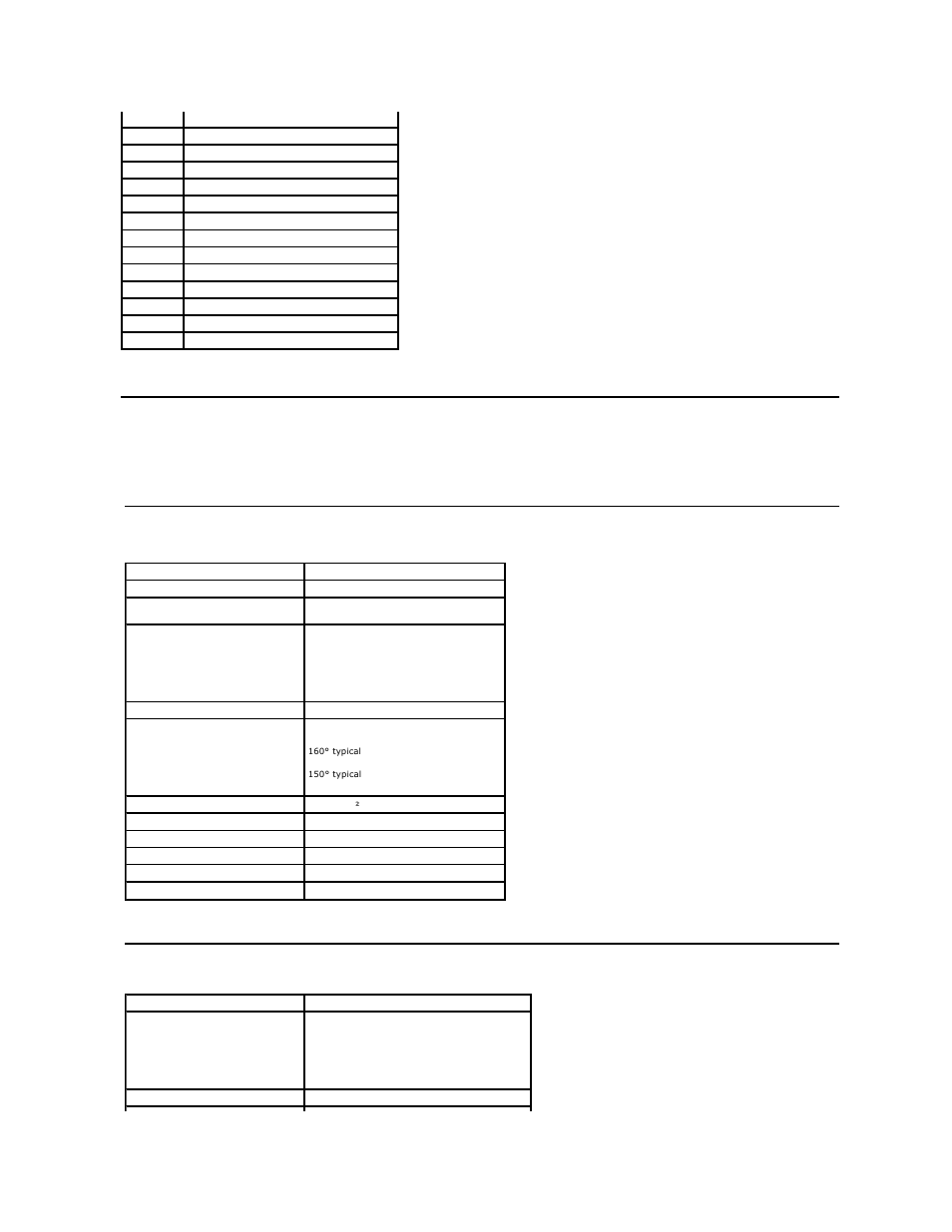 Plug and play capability, Flat panel specifications, Resolution specifications | Dell S1709WFP Monitor User Manual | Page 6 / 27