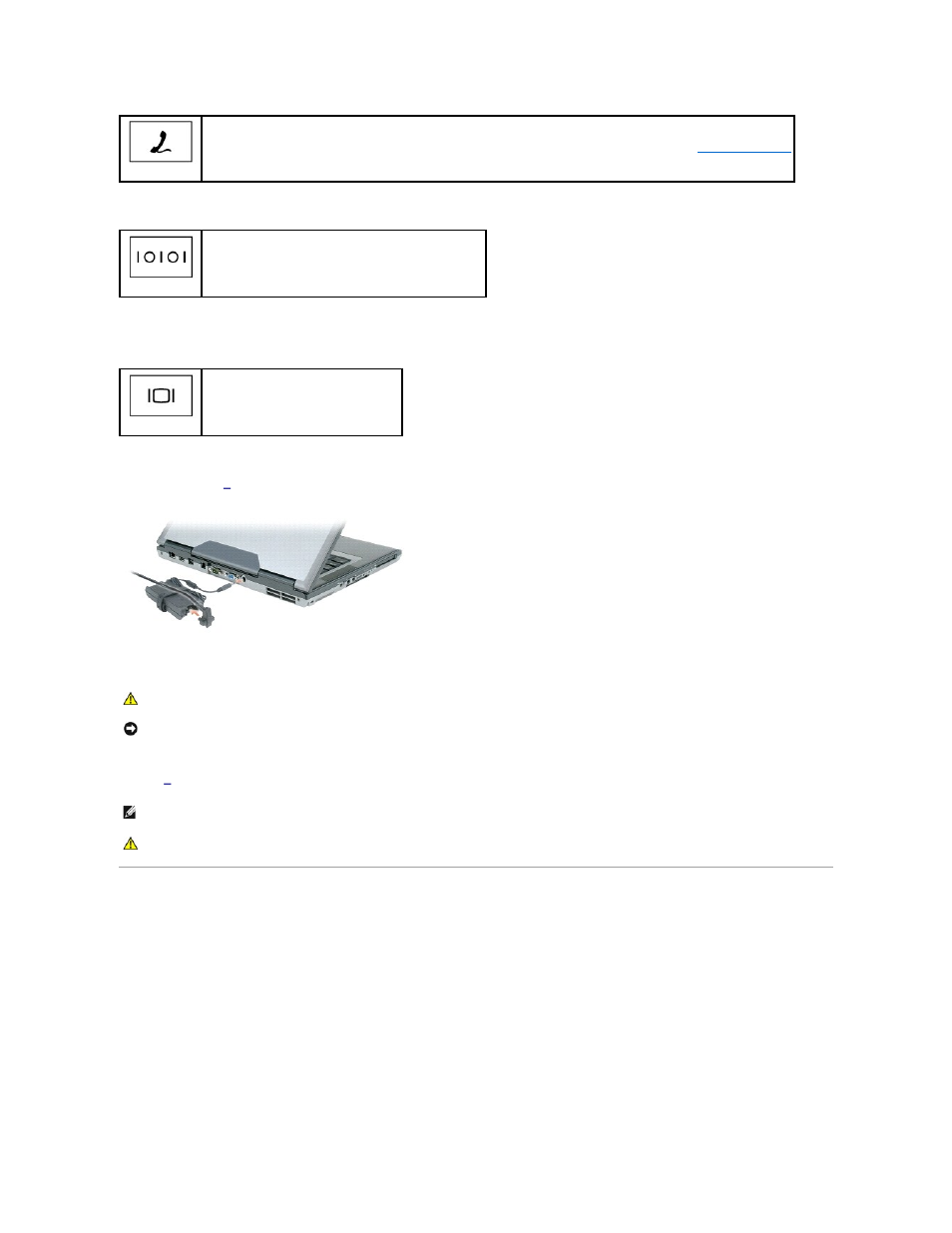 Bottom view, Serial connector, Video connector | Ac adapter connector, Air vents | Dell Precision M65 User Manual | Page 7 / 100