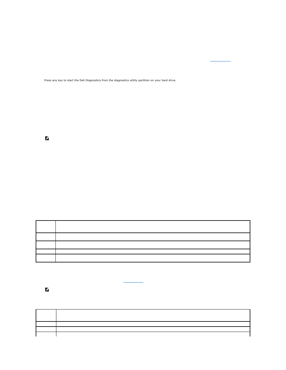 Dell diagnostics main menu | Dell Precision M65 User Manual | Page 85 / 100