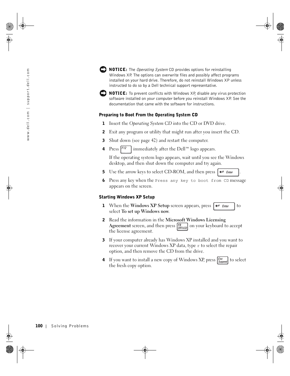 Dell Inspiron 8200 User Manual | Page 100 / 162