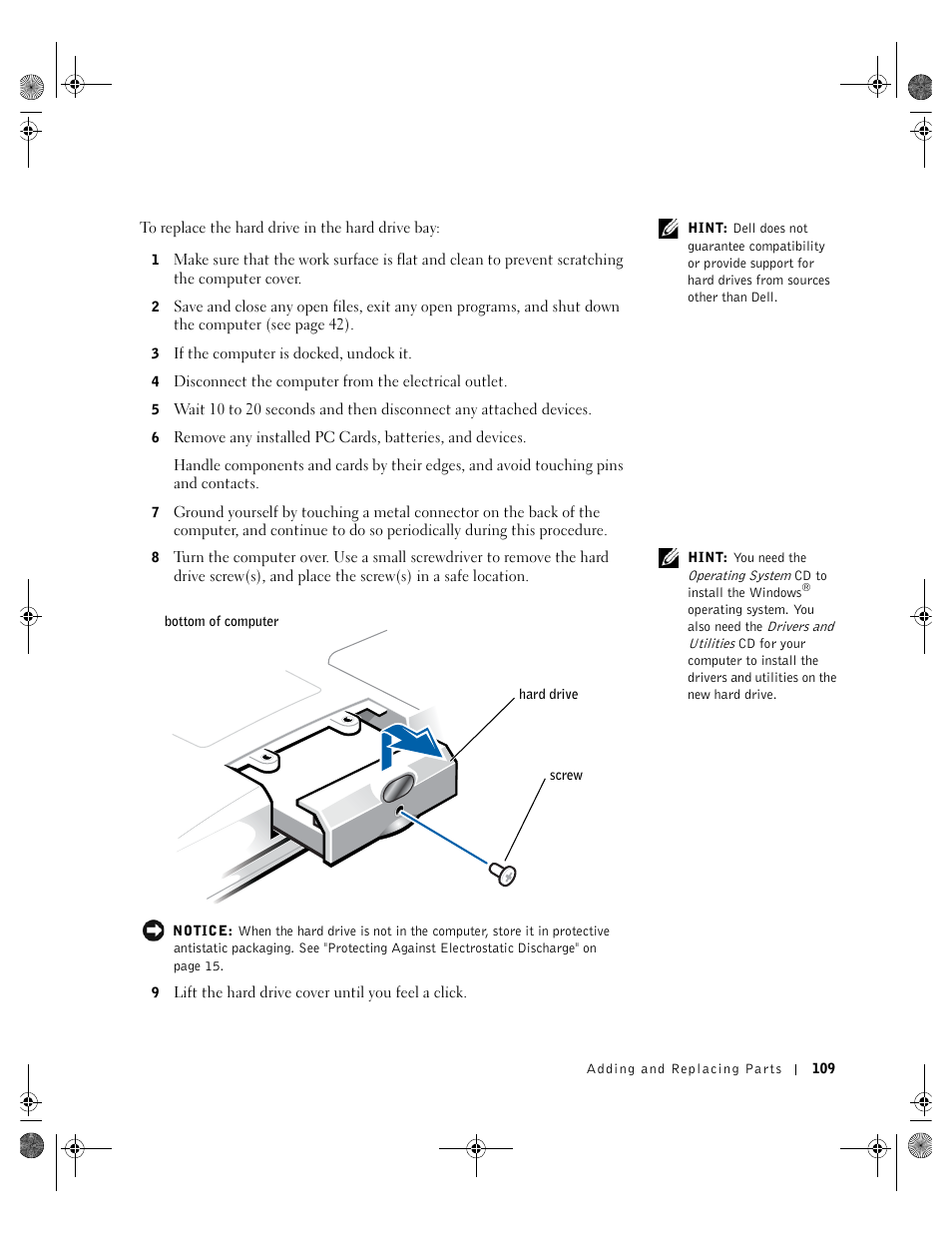 Dell Inspiron 8200 User Manual | Page 109 / 162