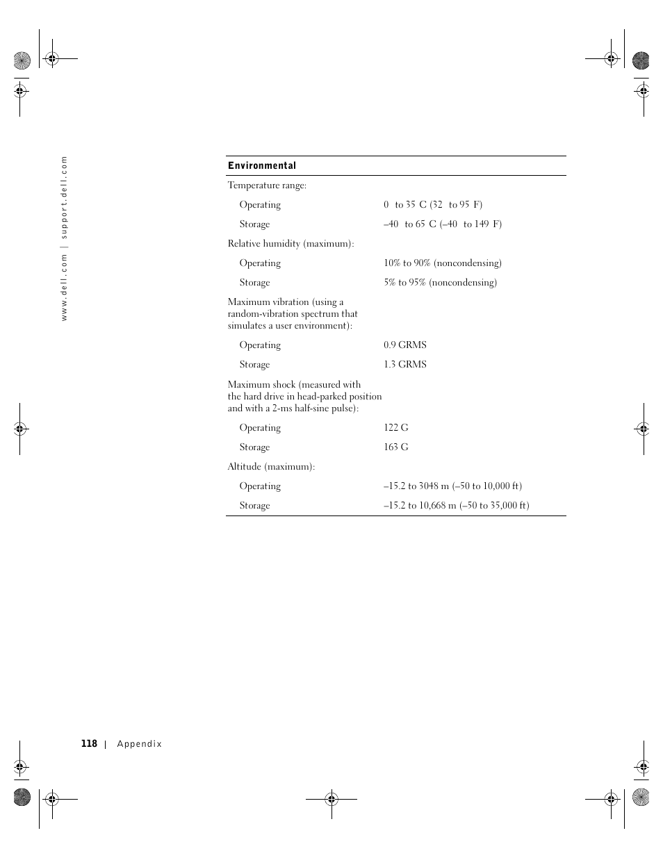 Dell Inspiron 8200 User Manual | Page 118 / 162