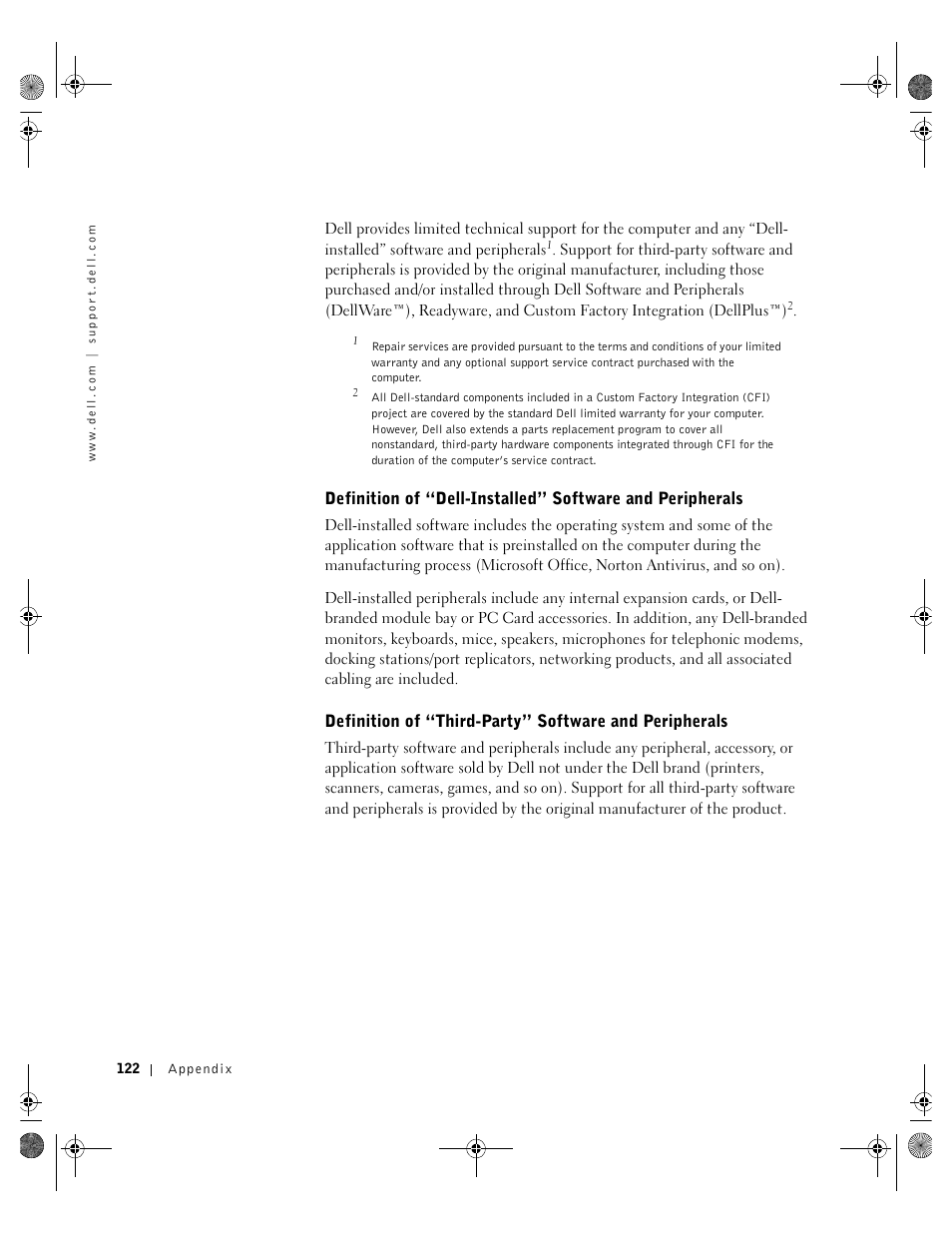 Dell Inspiron 8200 User Manual | Page 122 / 162