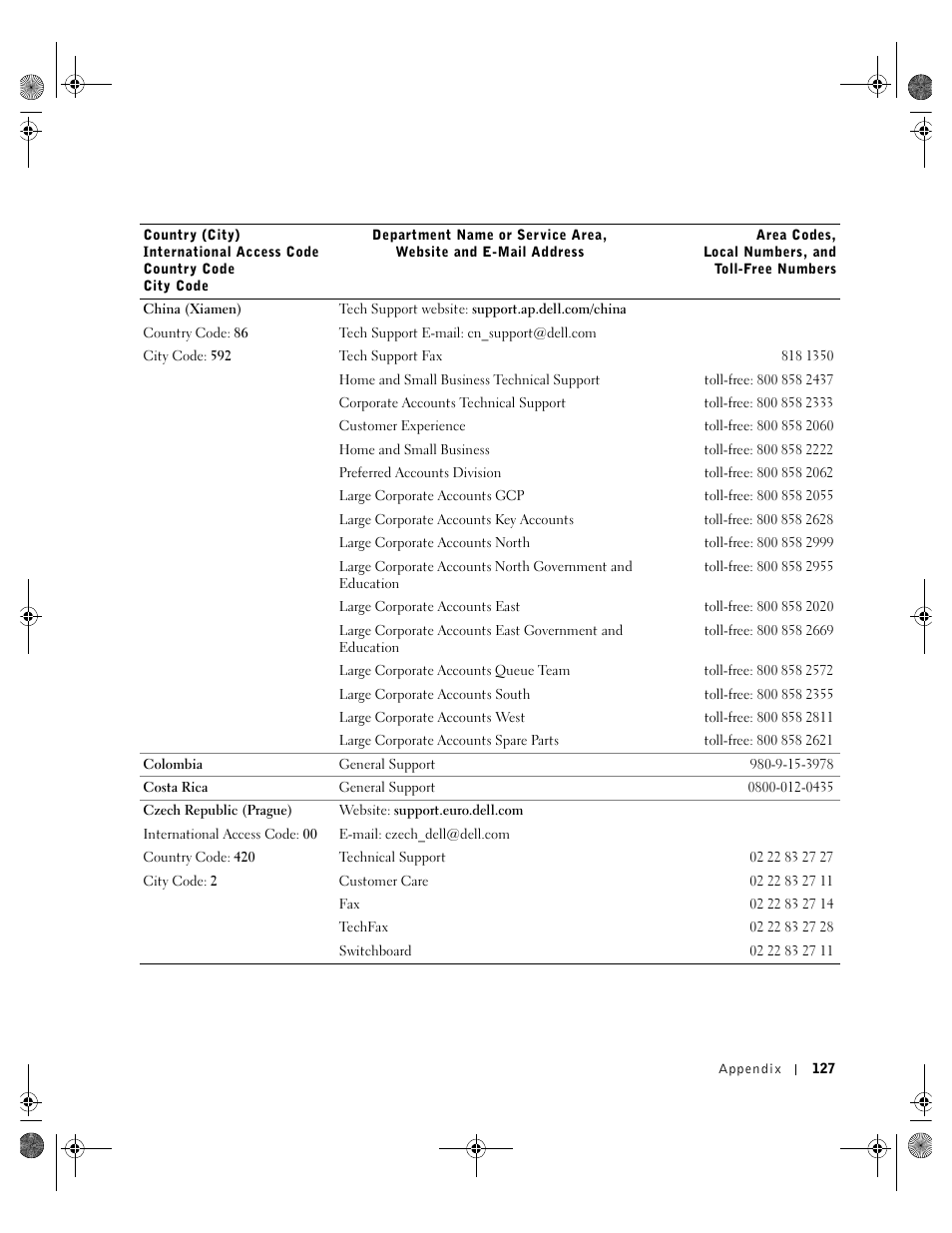 Dell Inspiron 8200 User Manual | Page 127 / 162