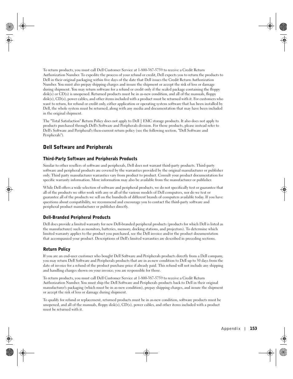 Dell software and peripherals | Dell Inspiron 8200 User Manual | Page 153 / 162