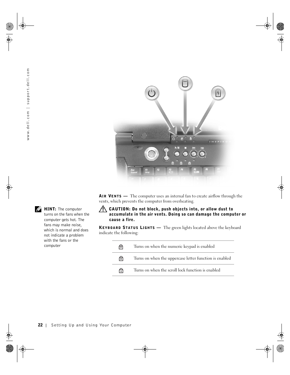 Dell Inspiron 8200 User Manual | Page 22 / 162