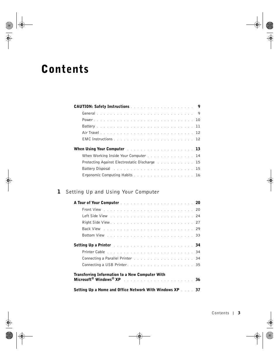 Dell Inspiron 8200 User Manual | Page 3 / 162