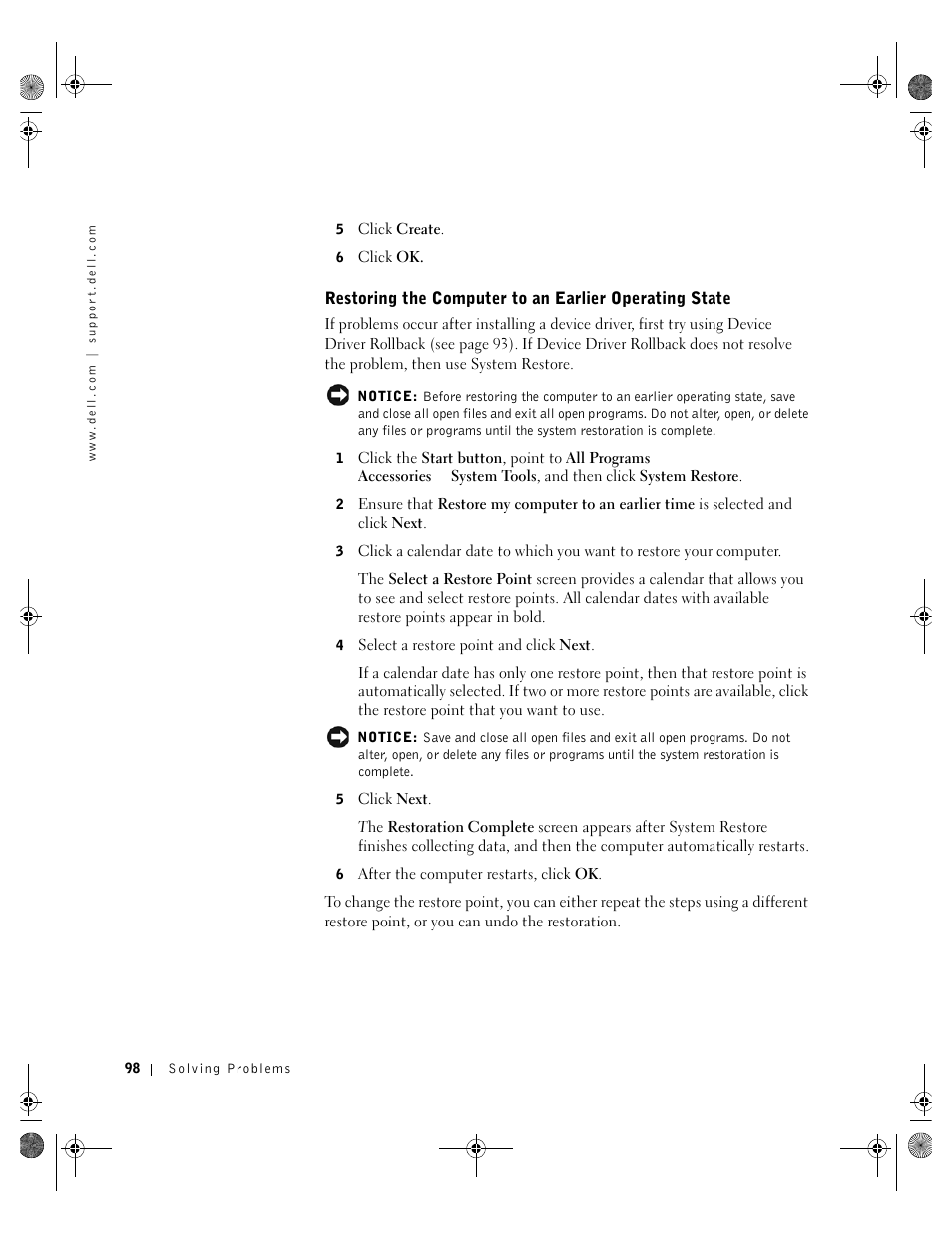 Dell Inspiron 8200 User Manual | Page 98 / 162