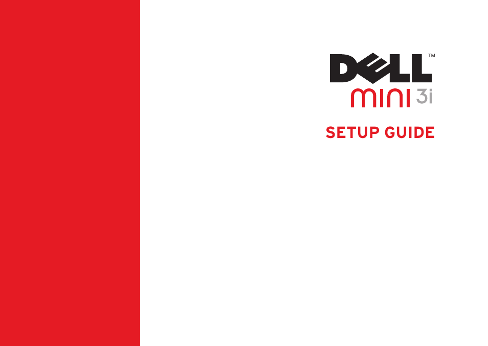 Dell Mini3 User Manual | 26 pages