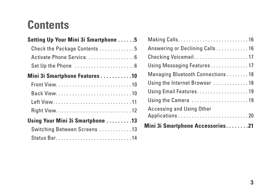 Dell Mini3 User Manual | Page 5 / 26