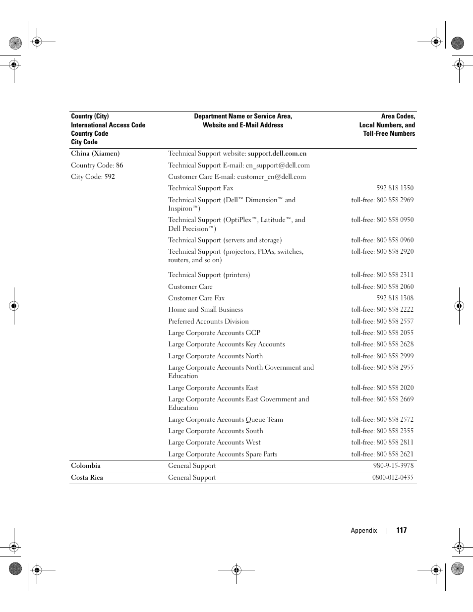 Dell Inspiron XPS Gen 2 User Manual | Page 117 / 134