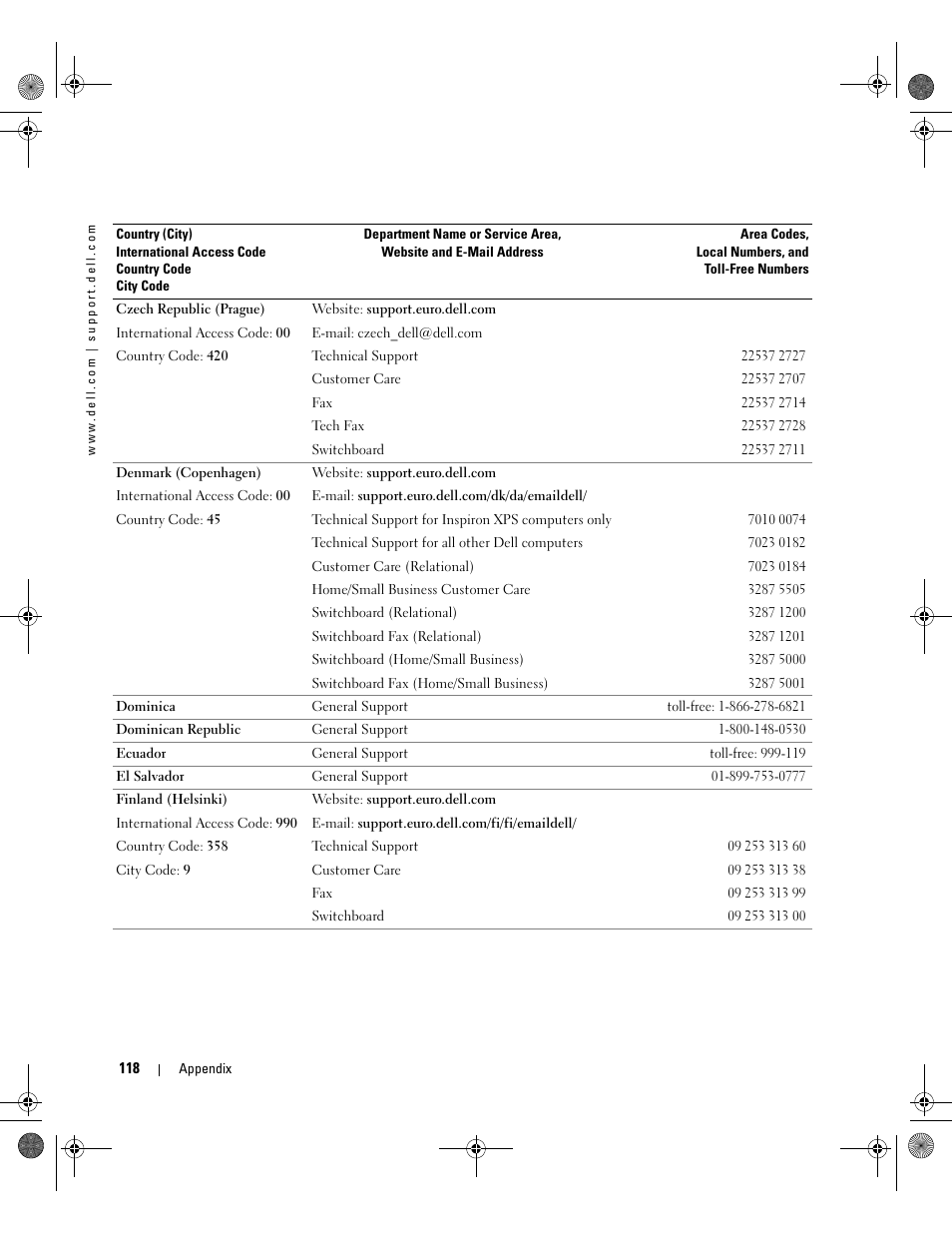 Dell Inspiron XPS Gen 2 User Manual | Page 118 / 134