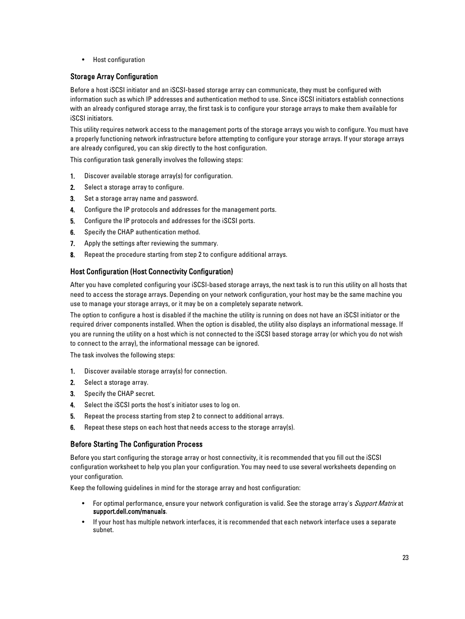 Dell PowerVault MD3260i User Manual | Page 23 / 55