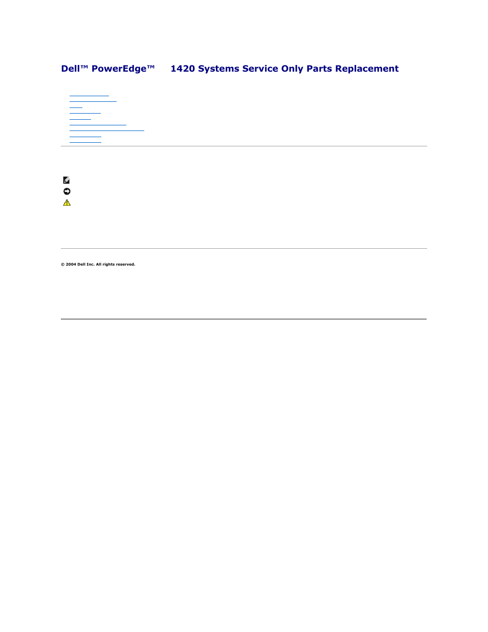 Dell PowerEdge SC1420 User Manual | 12 pages