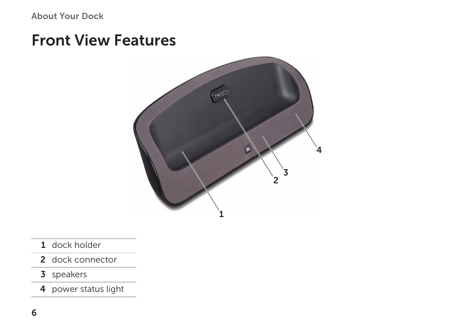 Front view features | Dell Inspiron Mini Duo (1090, Late 2010) User Manual | Page 8 / 34