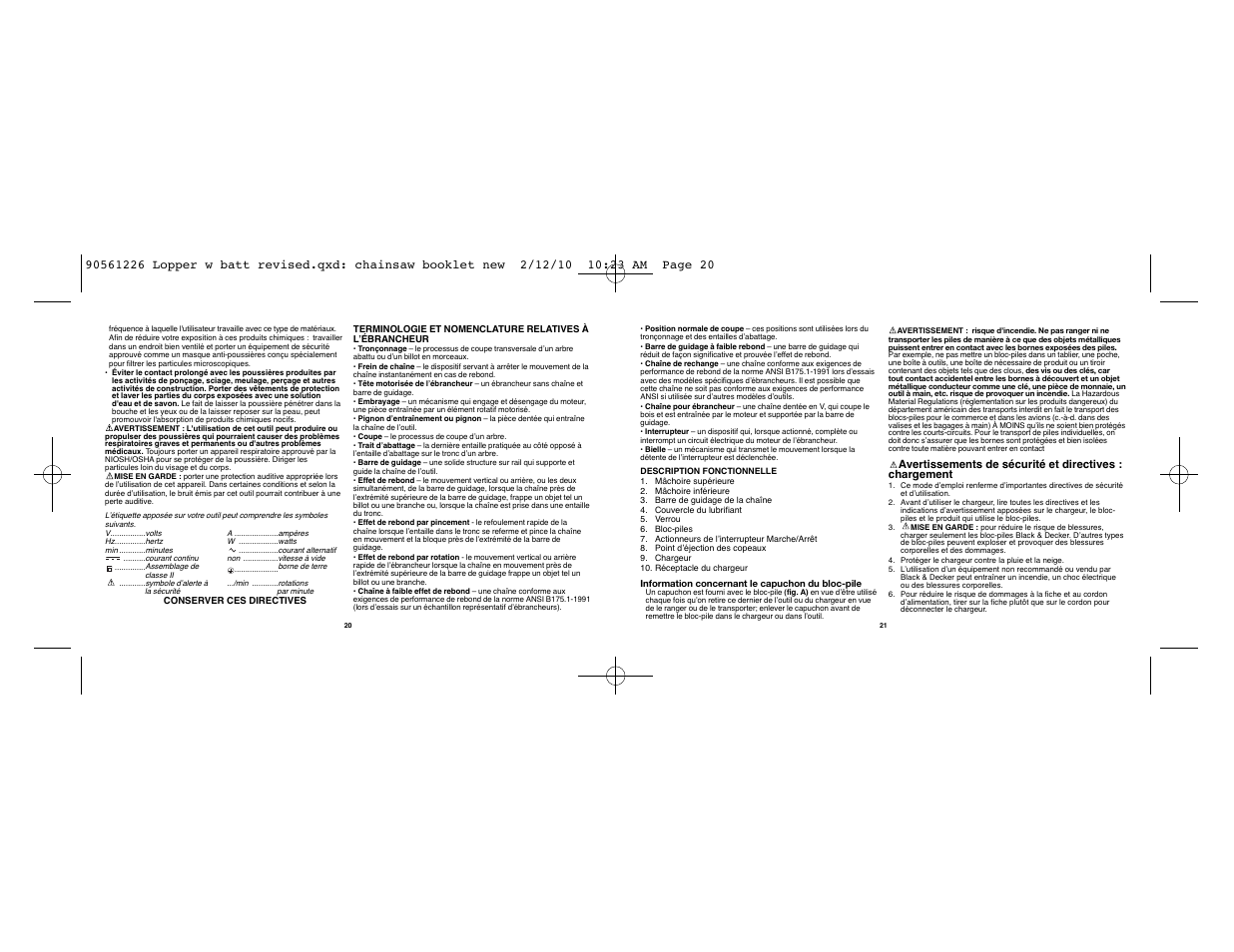 Black & Decker Alligator NLP1800 User Manual | Page 11 / 24