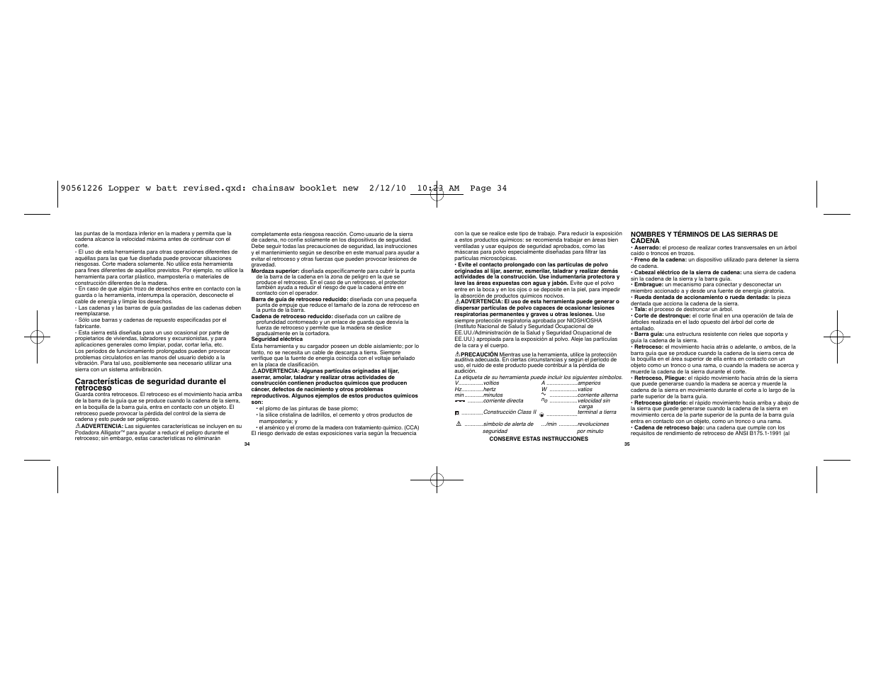 Black & Decker Alligator NLP1800 User Manual | Page 18 / 24