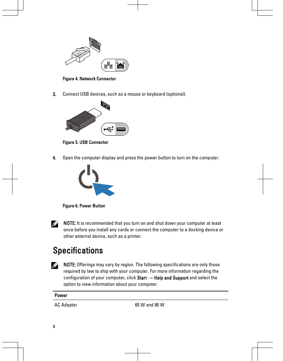 Specifications | Dell Latitude E6430s (Mid 2012) User Manual | Page 4 / 6