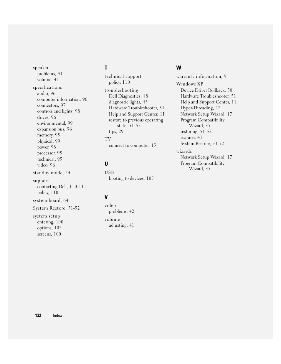 Dell XPS 200 User Manual | Page 132 / 132