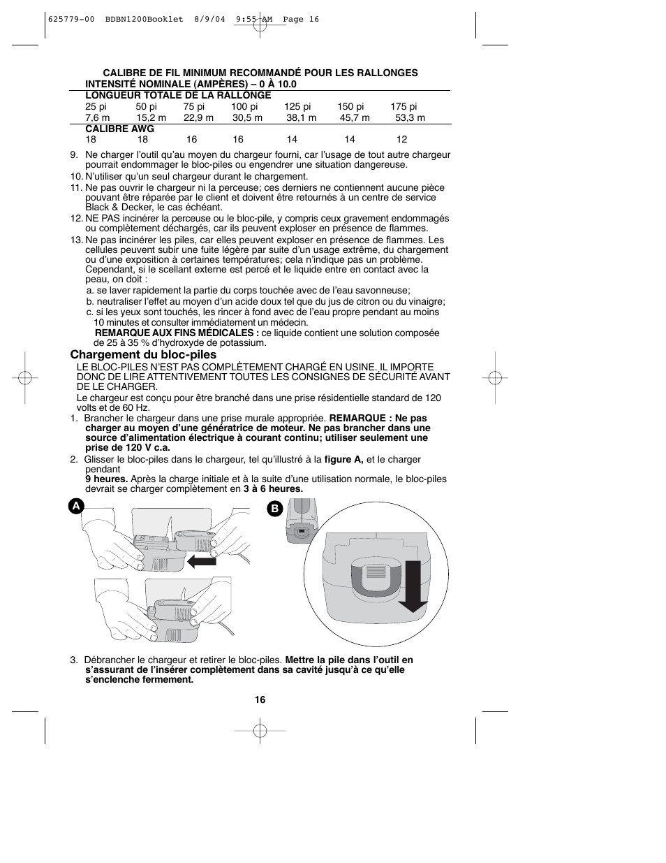 Black & Decker BDBN1200 User Manual | Page 16 / 33