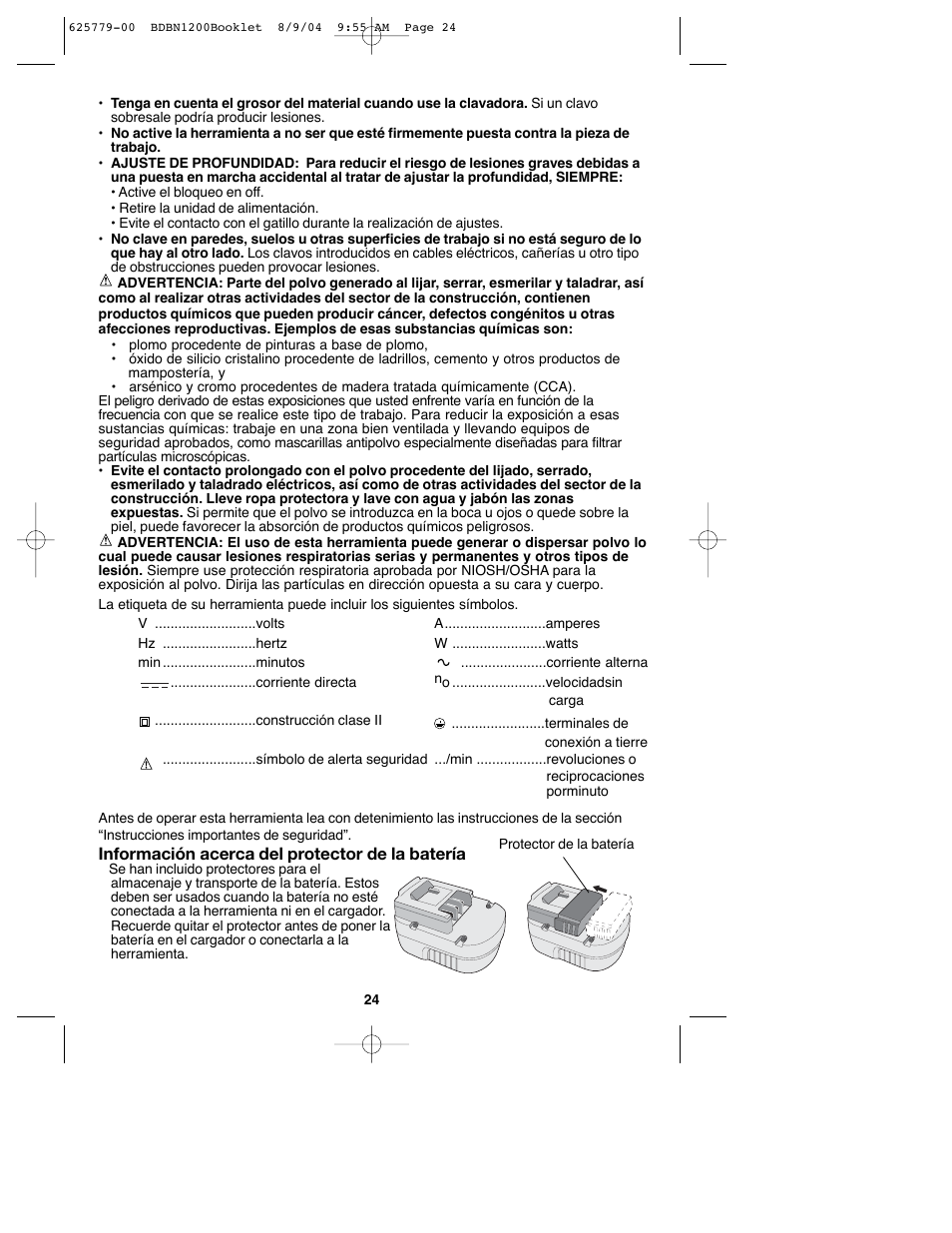 Black & Decker BDBN1200 User Manual | Page 24 / 33