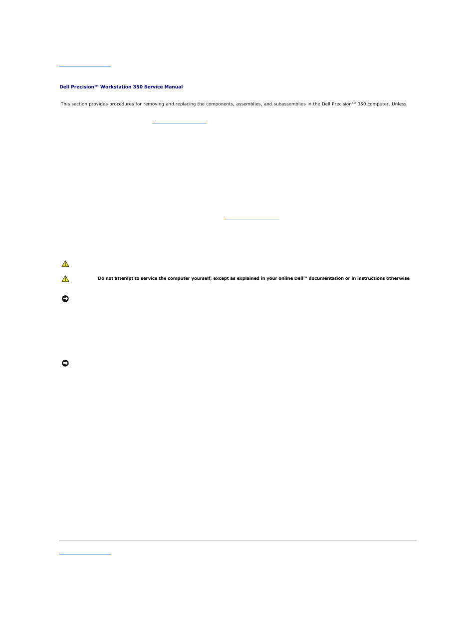 Before you begin, Recommended tools, Precautionary measures | Protecting against electrostatic discharge | Dell Precision 350 User Manual | Page 4 / 40