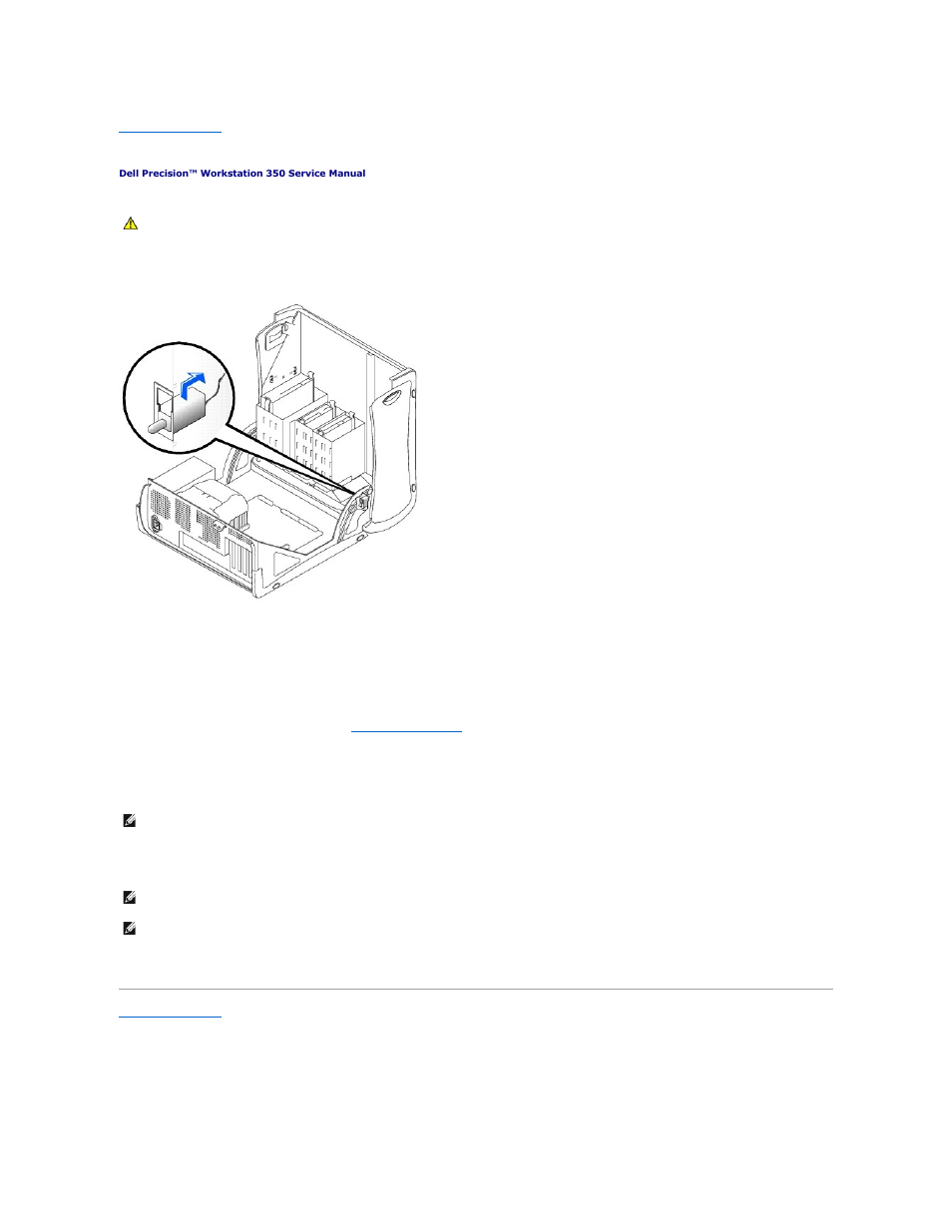 Chassis intrusion switch, Removing the chassis intrusion switch, Replacing the chassis intrusion switch | Resetting the chassis intrusion detector | Dell Precision 350 User Manual | Page 6 / 40