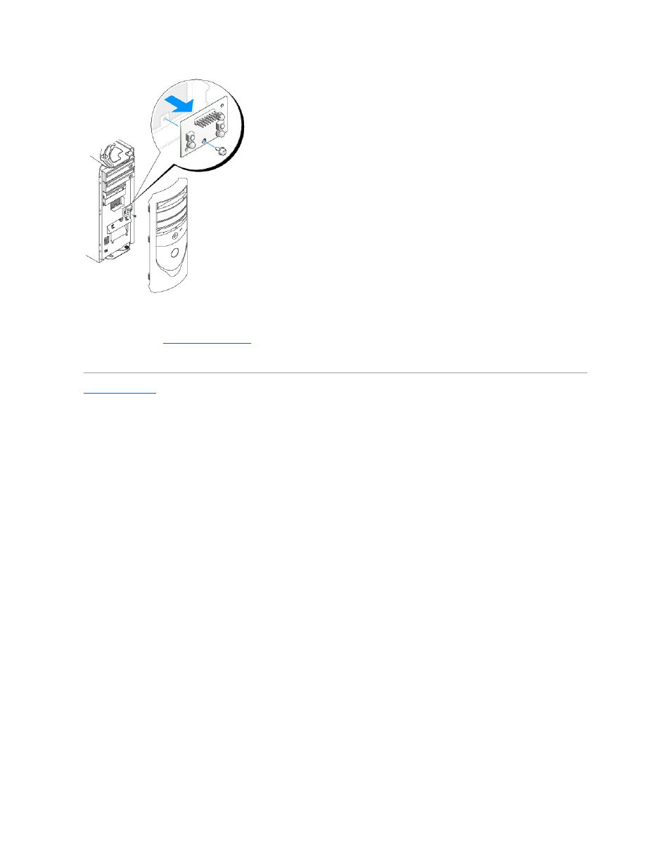 Replacing the control panel | Dell Precision 350 User Manual | Page 8 / 40