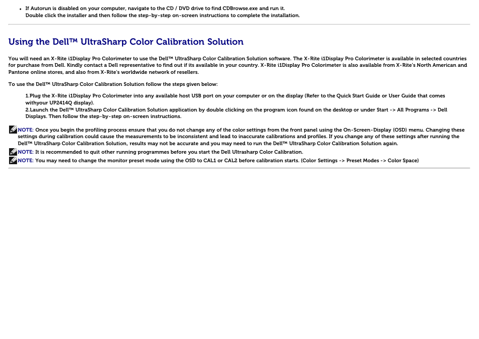 Dell UP2414Q Monitor User Manual | Page 2 / 2