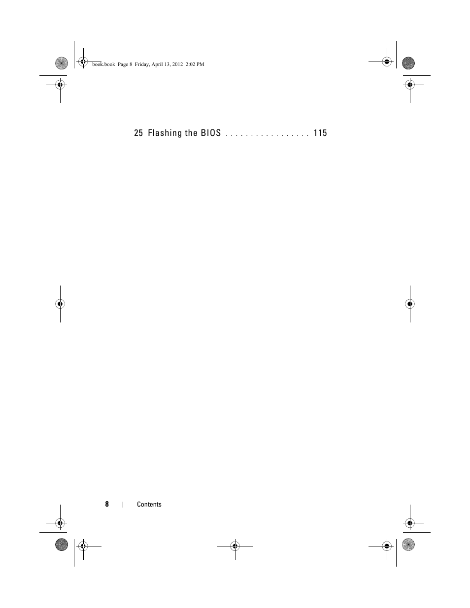 25 flashing the bios | Dell Inspiron 17R (N7110, Early 2011) User Manual | Page 8 / 116